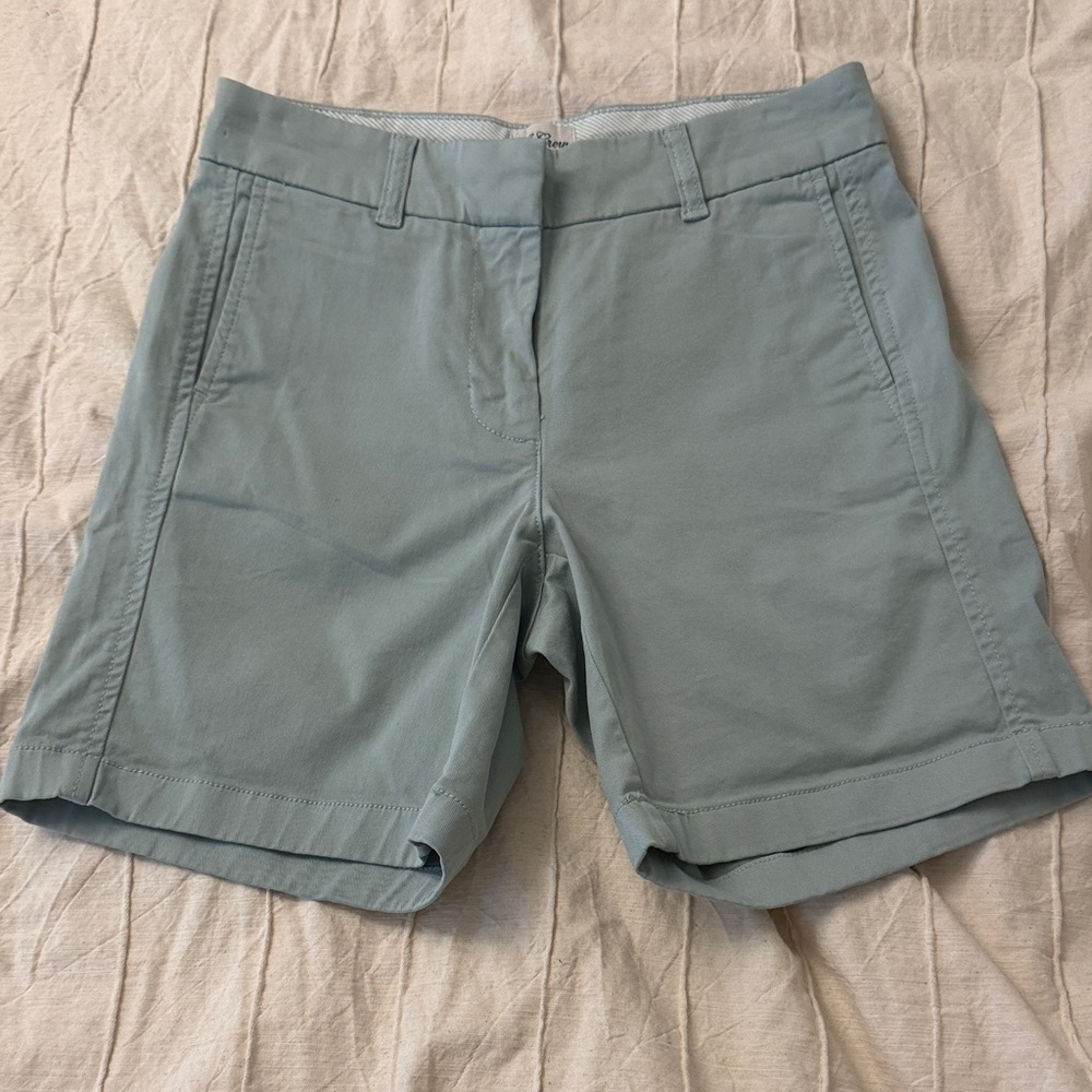 J. Crew Women's Shorts in Mint Green